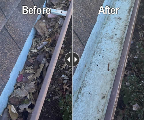Baytown Gutter Cleaning and Brightening Thorough Cleaning
